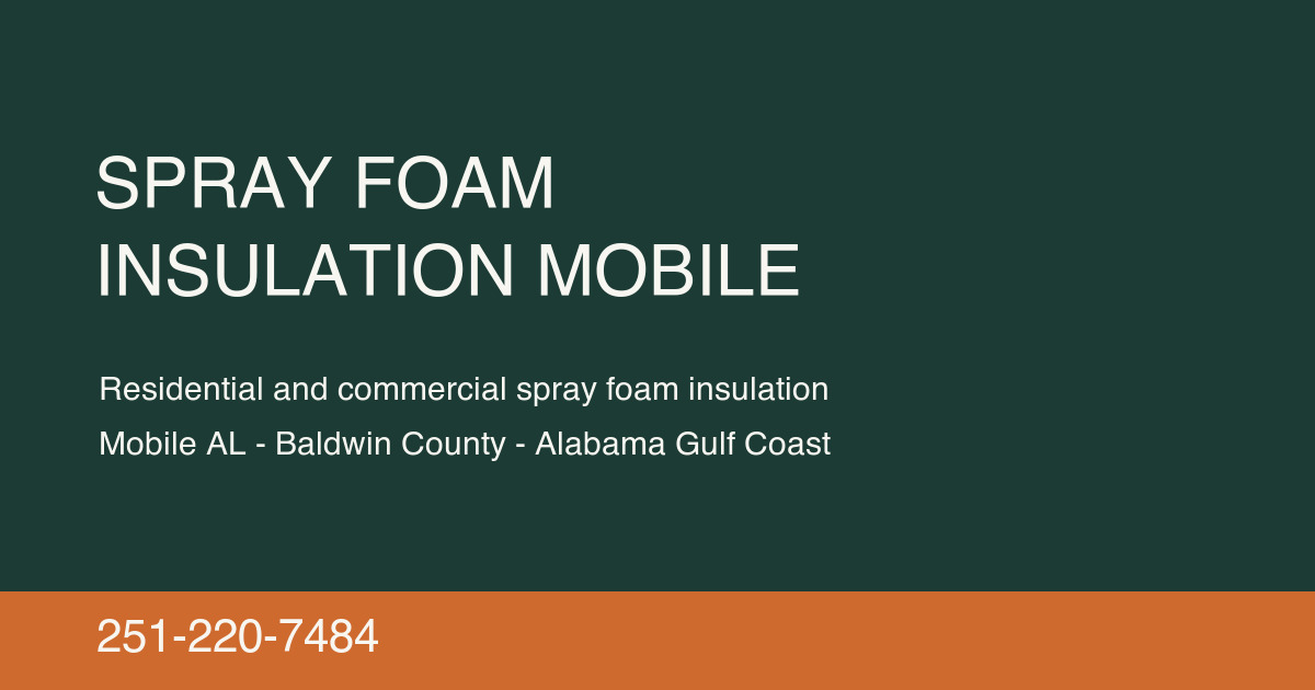 Spray Foam Insulation Mobile